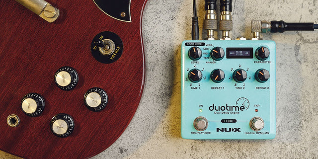 NU-X DuoTime Dual Delay Engine - Effects Pedals - NU-X