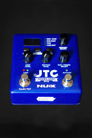 NU-X JTC Drum & Loop PRO Dual Switch Looper Pedal - Effects Pedals - NU-X