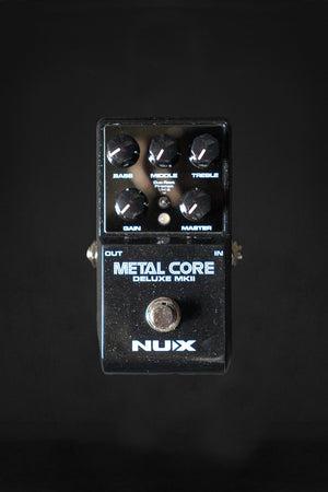 NU-X Metal Core Deluxe Mk.2 Distortion Pedal - Effects Pedals - NU-X