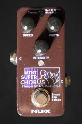 NU-X Mini SCF Super Chorus Flanger & Pitch Modulation Pedal - Effects Pedals - NU-X