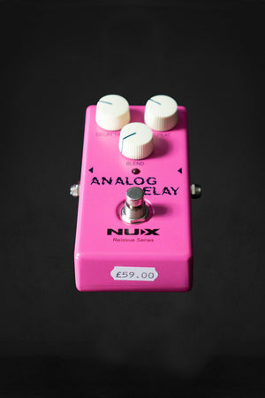 NU-X Reissue Analog Delay Pedal - Effects Pedals - NU-X