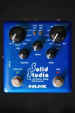 NU-X Solid Studio IR & Power Amp Simulator - Effects Pedals - NU-X