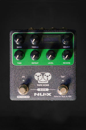 NU-X Tape Echo Emulator Pedal - Effects Pedals - NU-X