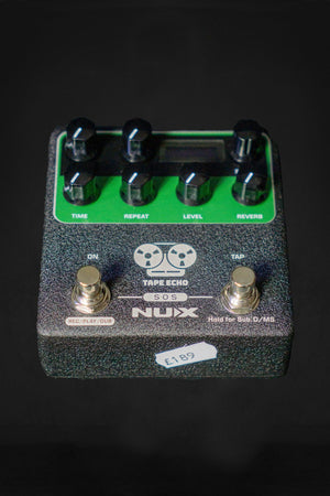 NU-X Tape Echo Emulator Pedal - Effects Pedals - NU-X