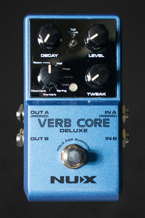 NU-X Verb Core Deluxe Reverb Pedal - Effects Pedals - NU-X