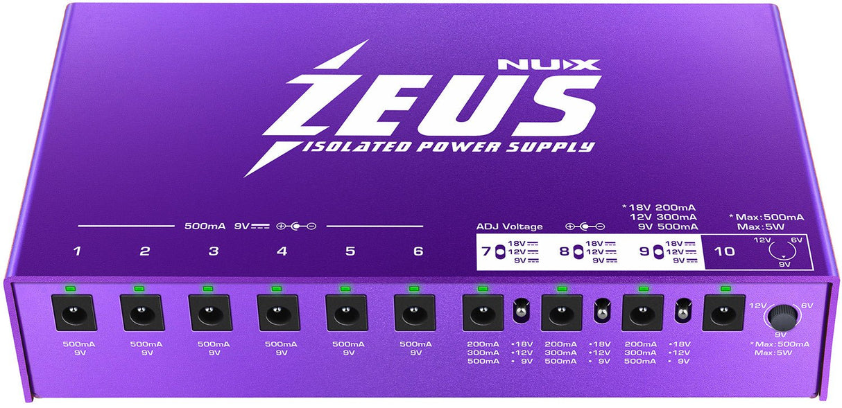 NU-X Zeus Isolated Power Supply - Power Supplies - NU-X