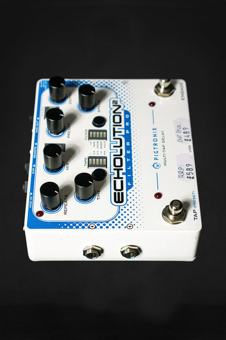 Pigtronix Echolution 2 w/ Remote Effects Pedal - Effects Pedals - Pigtronix