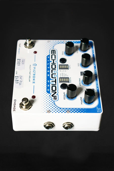 Pigtronix Echolution 2 w/ Remote Effects Pedal - Effects Pedals - Pigtronix