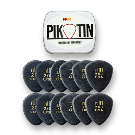 PikTin by WM Guitars 12x Dunlop Jazztone Picks (Multiple Sizes) - Picks - WM Guitars