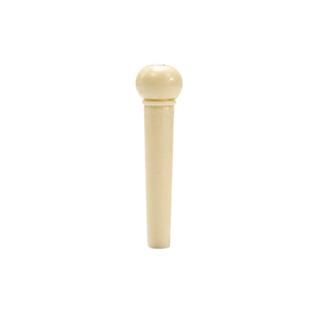 Plastic Bridge Pin (Cream) x 1 - Parts - WM Guitars