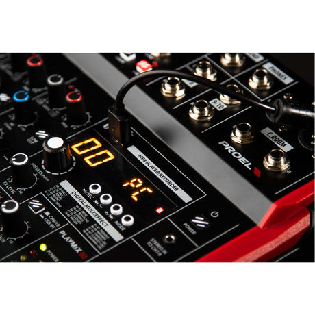 Proel Playmix 8 Compact 8 - channel mixer with DSP and USB/BT interface - Audio Interface - Proel