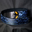 RightOn! Mojo Paisley Vegan Guitar & Bass Strap - Blue / Black - Straps - RightOn!