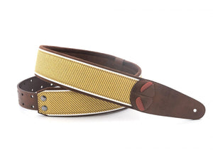 RightOn! Mojo Tweed Vegan Guitar & Bass Strap - Straps - RightOn!