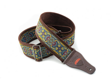 RightOn! Standard Plus Roskilde II Vegan Guitar & Bass Strap - Straps - RightOn!