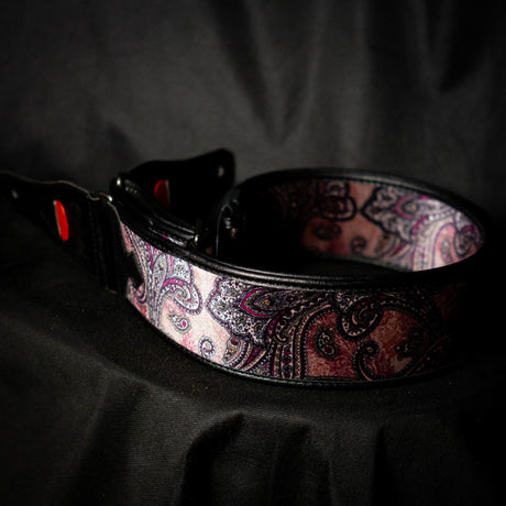 RightOn! Talisman Paisley Velvet Vegan Guitar Strap - Straps - RightOn!