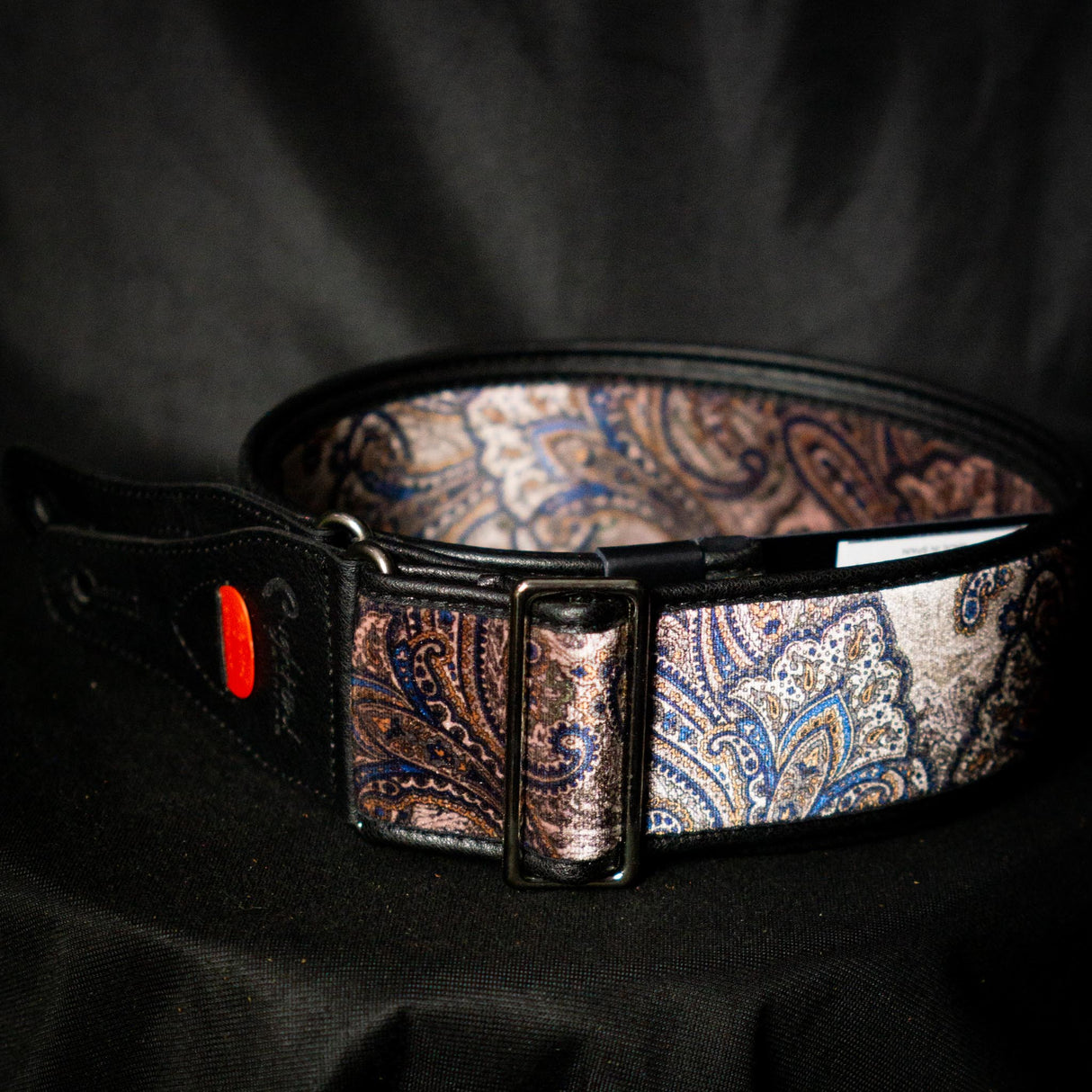 RightOn! Talisman Paisley Velvet Vegan Guitar Strap - Straps - RightOn!