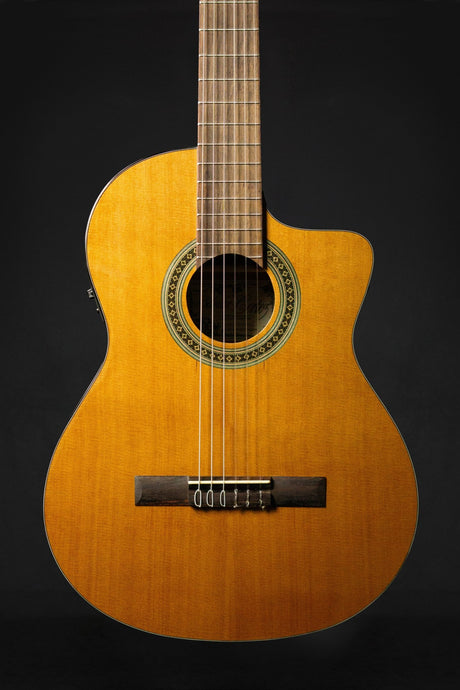 Salvador Cortez CC-10CE Student Classical Guitar - Classical Guitars - Salvador Cortez