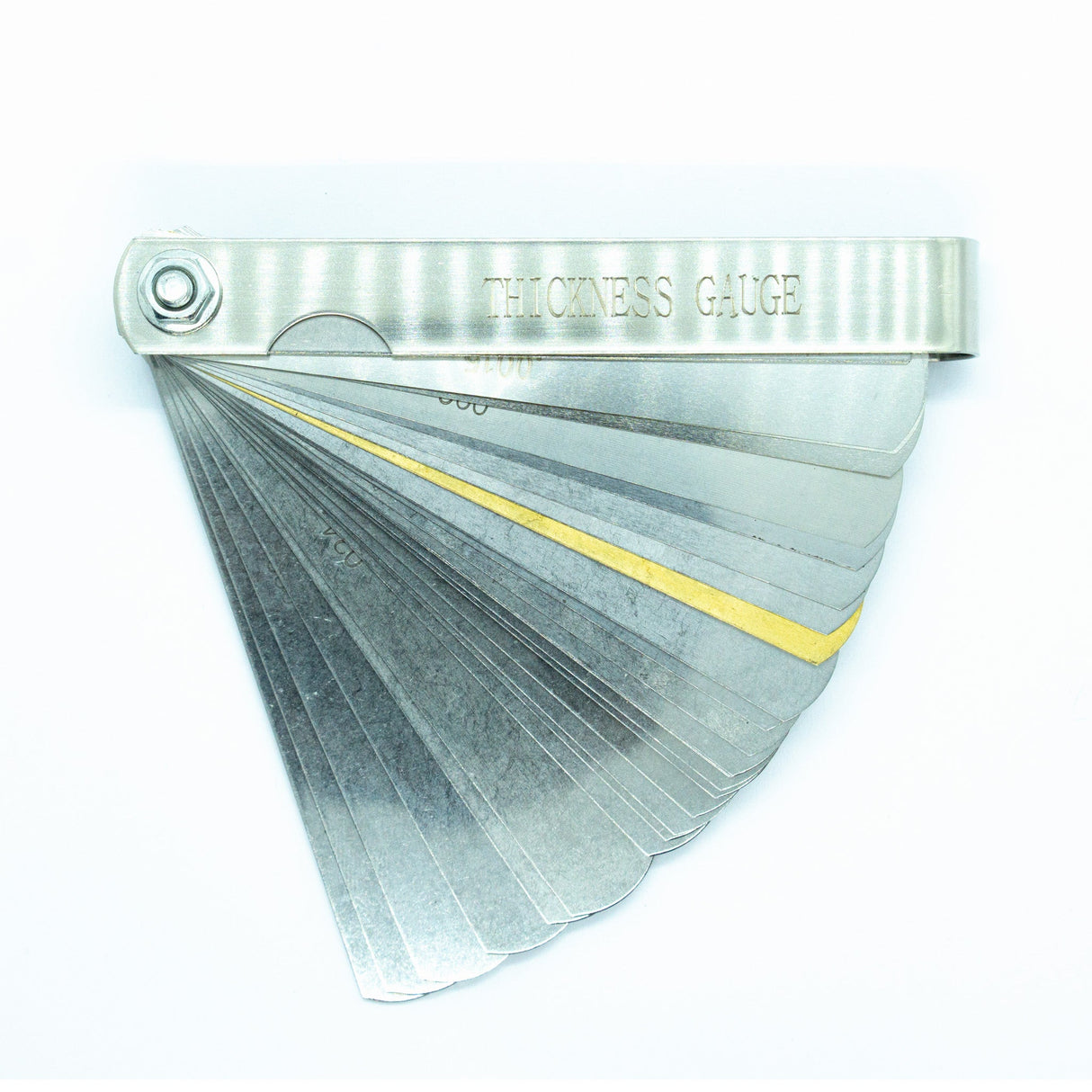 Stainless Steel Metric/Imperial Feeler Gauge - Tools - WM Guitars