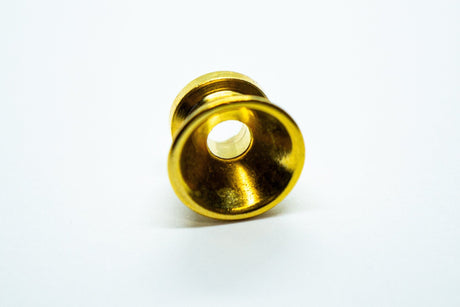 Strap Button + Washer & Screw Set x 2 (Gold) - Parts - WM Guitars