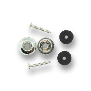 Strap Buttons and Fittings - Mushroom (Various Finishes) - Parts - WM Guitars