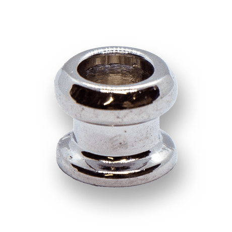 Strap Lock Button & Screw Set (Chrome) x 2 - Parts - WM Guitars