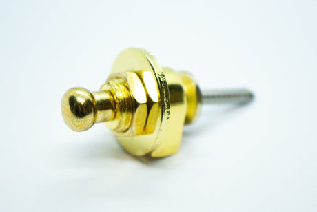 Strap Lock (Gold) - Parts - WM Guitars