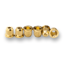 String Ferrules for String Through Body Guitars Brass (Various Finishes) - Parts - WM Guitars