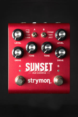 Strymon Sunset Dual Overdrive Pedal - Effects Pedals - Strymon