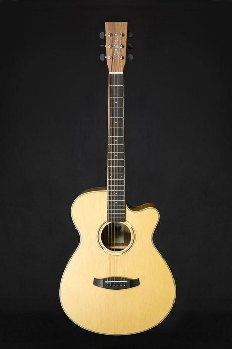 Tanglewood DBT SFCE BW Black Walnut Electro-Acoustic Guitar - Acoustic Guitars - Tanglewood