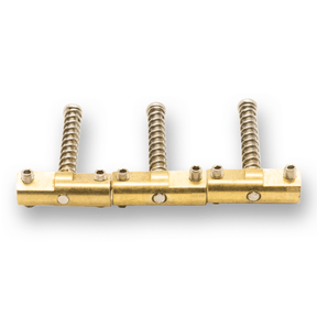 Telecaster Brass Saddles and Fittings x3 (Compensated) - parts - WM Guitars
