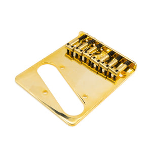 Telecaster Bridge (Gold) - Parts - WM Guitars