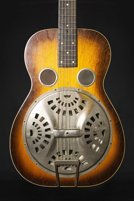 The Michigan Branded Resonator Slide Guitar ca. 1920's (Pre - Owned) - Acoustic Guitars - The Michigan Brand