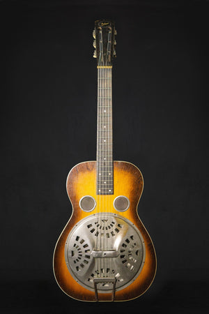 The Michigan Branded Resonator Slide Guitar ca. 1920's (Pre - Owned) - Acoustic Guitars - The Michigan Brand