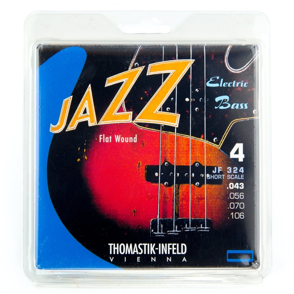 Thomastik-Ingfeld Jazz Flatwound Short Scale Bass Strings - Bass Strings - Thomastik-Infeld