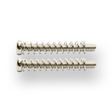 Threaded Pickup Screws & Springs (Nickel) x 2 - Parts - WM Guitars
