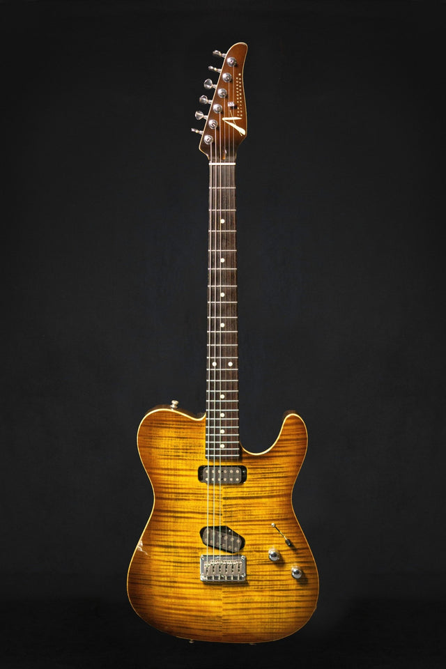 Tom Anderson Guitar Works Drop Top T Tigers Eye Burst (Pre-Owned) - Electric Guitars - Tom Anderson