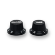 Top Hat Pot Knobs Strat Style (Various Colours) - Parts - WM Guitars