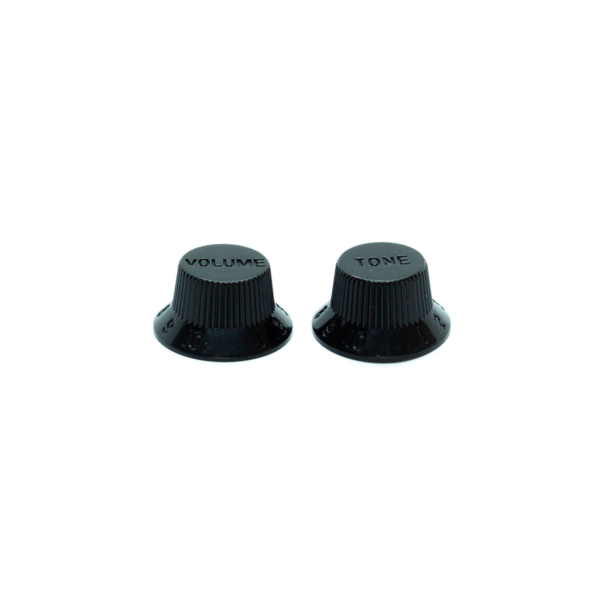 Top Hat Pot Knobs Strat Style (Various Colours) - Parts - WM Guitars