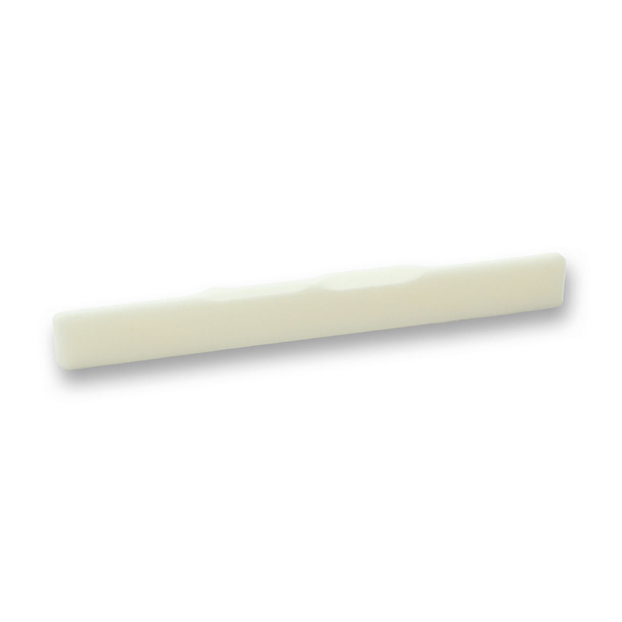 Ukulele Bone Saddle 62mm (Bleached) - Parts - WM Guitars