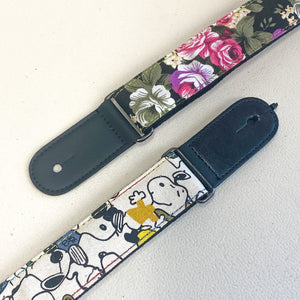 Ukulele Woven Fabric Strap - Assorted Designs - Straps - WM Guitars