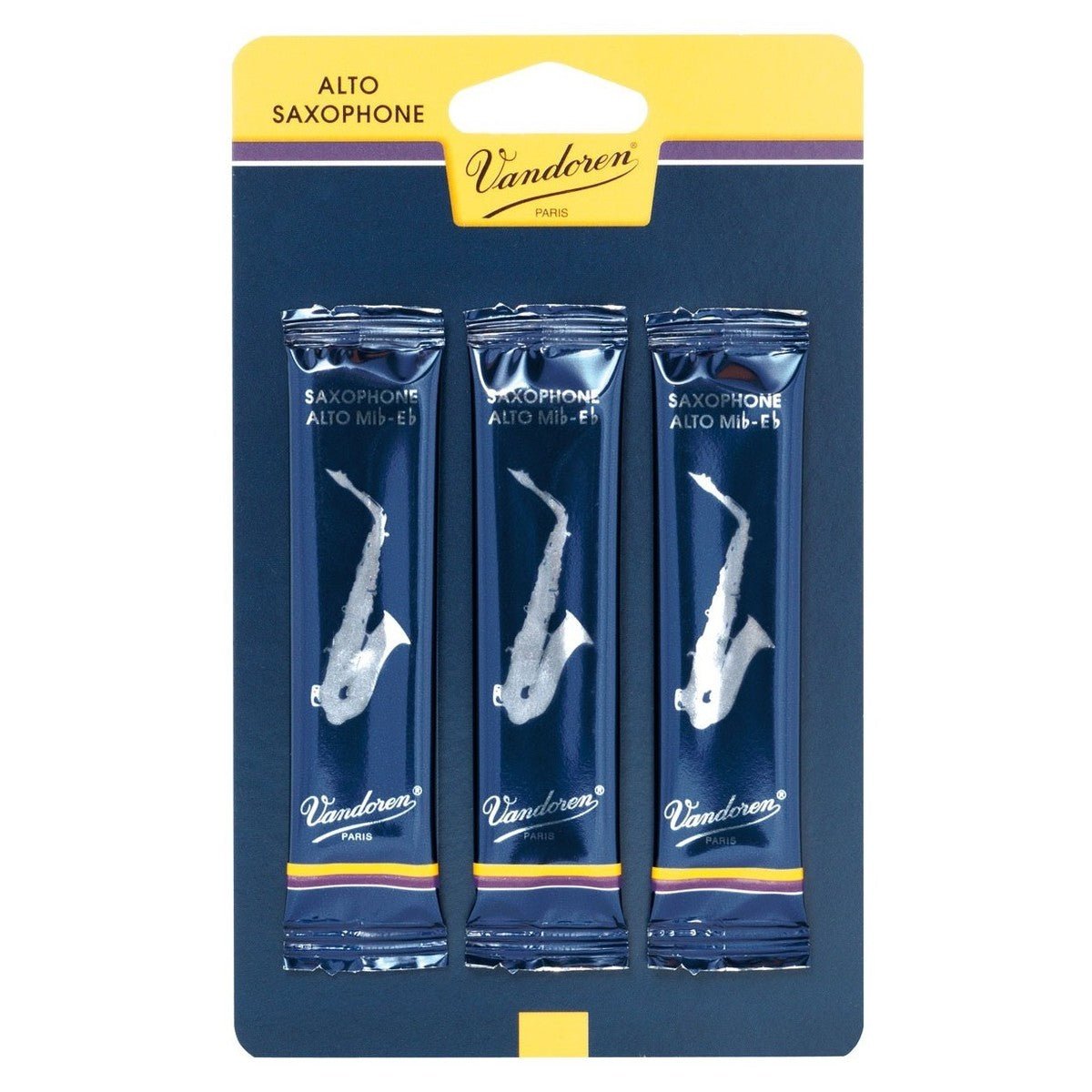 Vandoren Alto Sax 1 1/2 Reeds (3 Pack) - Reeds - Vandoren