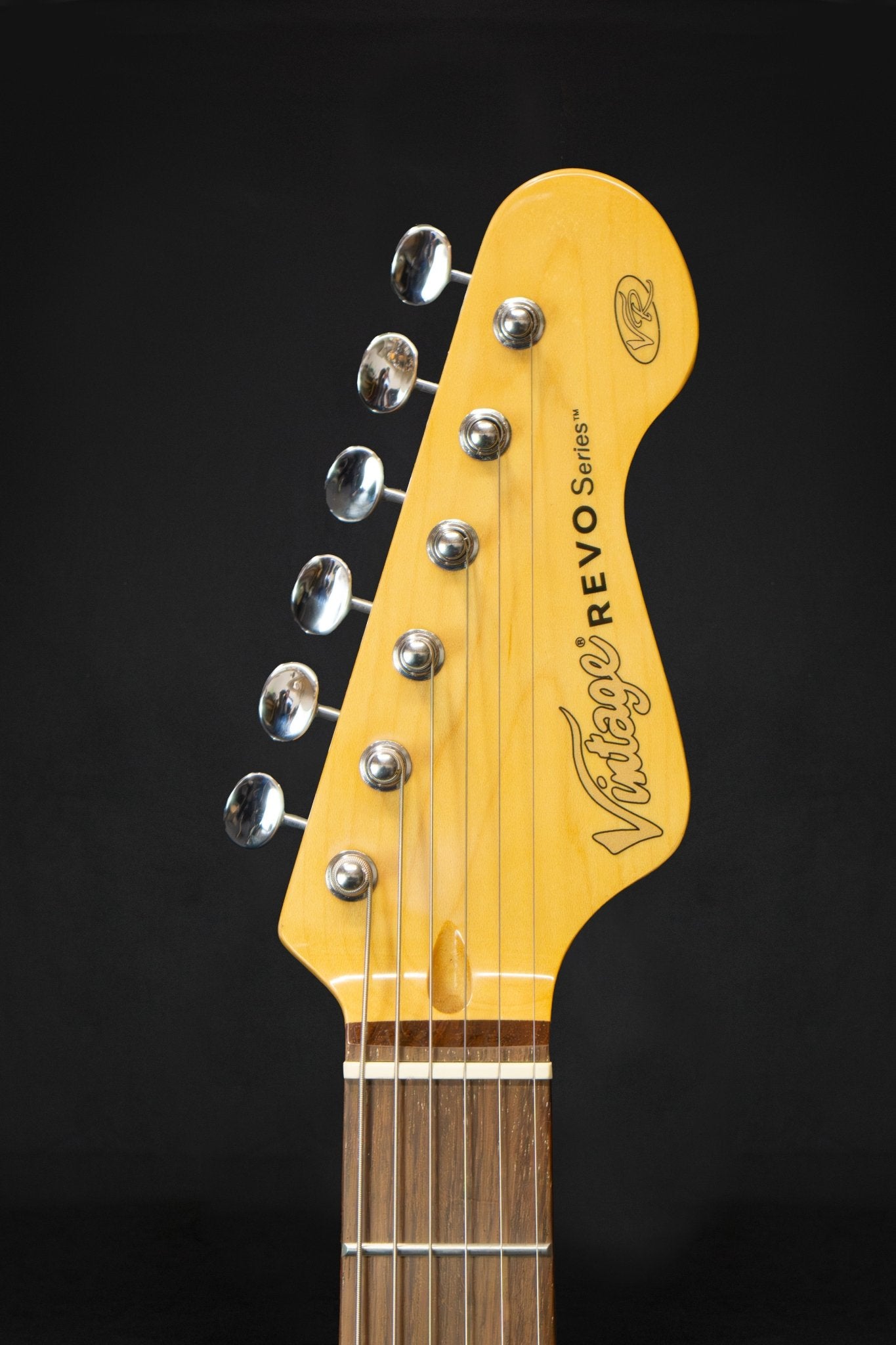 Vintage REVO Series 'Colt' HS Duo Electric Guitar Boulevard Black - Electric Guitars - Vintage