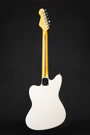 Vintage REVO Series Surfmaster Quad Metallic White - Electric Guitars - Vintage
