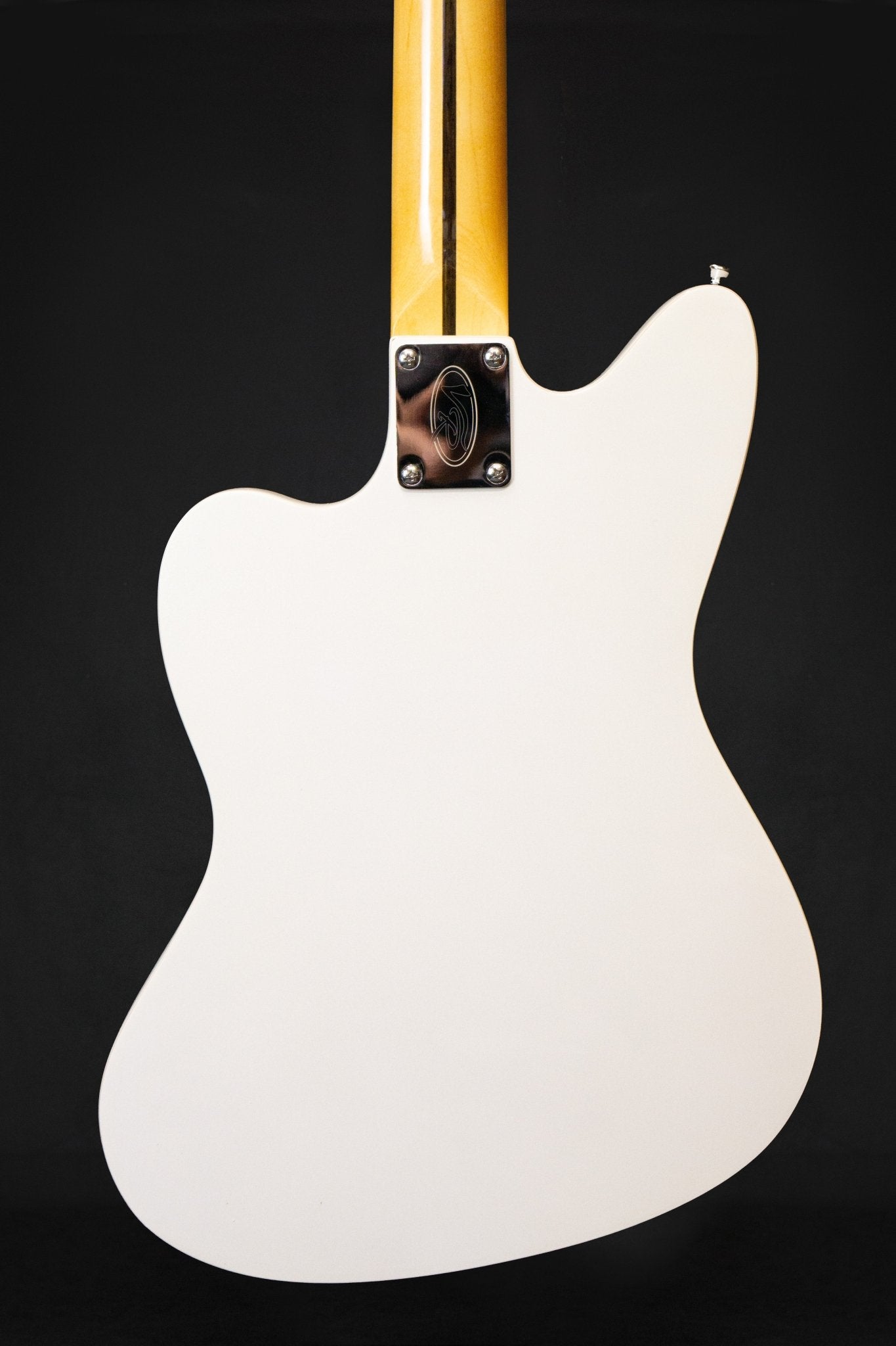 Vintage REVO Series Surfmaster Quad Metallic White - Electric Guitars - Vintage