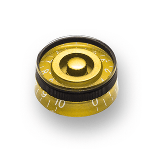 Vintage Speed Knob with Rubber Grip Ring x2 (Various Colours) - Parts - WM Guitars