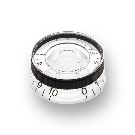 Vintage Speed Knob with Rubber Grip Ring x2 (Various Colours) - Parts - WM Guitars