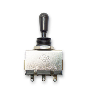 Vintage Style 3 Way Box Toggle Switch (Various Colours) - Parts - WM Guitars
