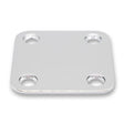 Vintage Style Neck Plate & Screws Set (Chrome or Gold) - Parts - WM Guitars