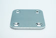 Vintage Style Neck Plate & Screws Set (Chrome) - Parts - WM Guitars