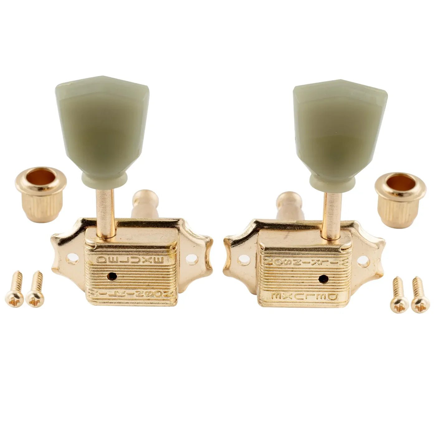 Wilkinson 3R3L 15:1 Ratio Semi Closed Deluxe Vintage Style Machine Heads - Parts - Wilkinson